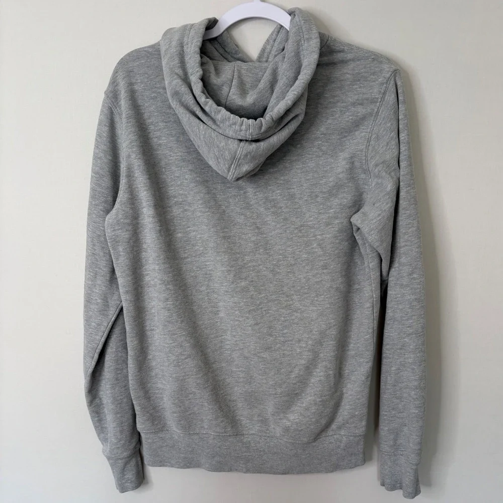 The North Face Gray Hoodie Mens S Graphic Pullover Gorpcore Streetwear Fleece